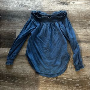 Michael Kors - Off-the-shoulder long sleeve top